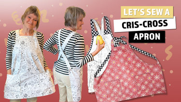 Sewing Pattern - Criss Cross Apron (Adult Size)