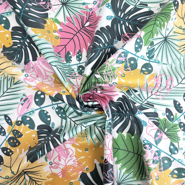 ALOHA Fabric - Laminated Cotton - by the 1/2 yard