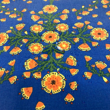 MARIN Fabric - Poppies - Laminated Cotton - by the 1/2 yard