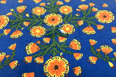 MARIN Fabric - Poppies - Laminated Cotton - by the 1/2 yard
