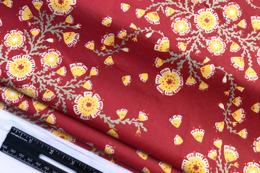 SONOMA Fabric - Poppies - Laminated Cotton - 10 Yard Roll