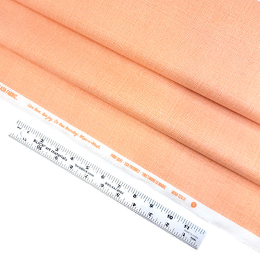 Tangerine - Laminated Cotton - by the 1/2 yard