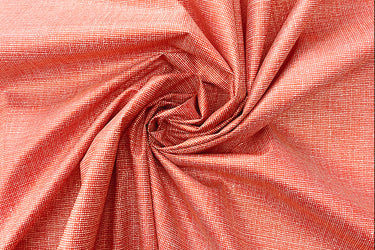 Peachy -  Laminated Cotton - by the 1/2 yard