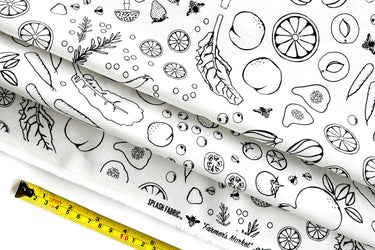 SALT & PEPPER Fabric - 100% Cotton (Uncoated) - By the 1/2 Yard