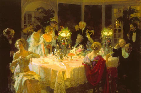 What's in your tablecloth?