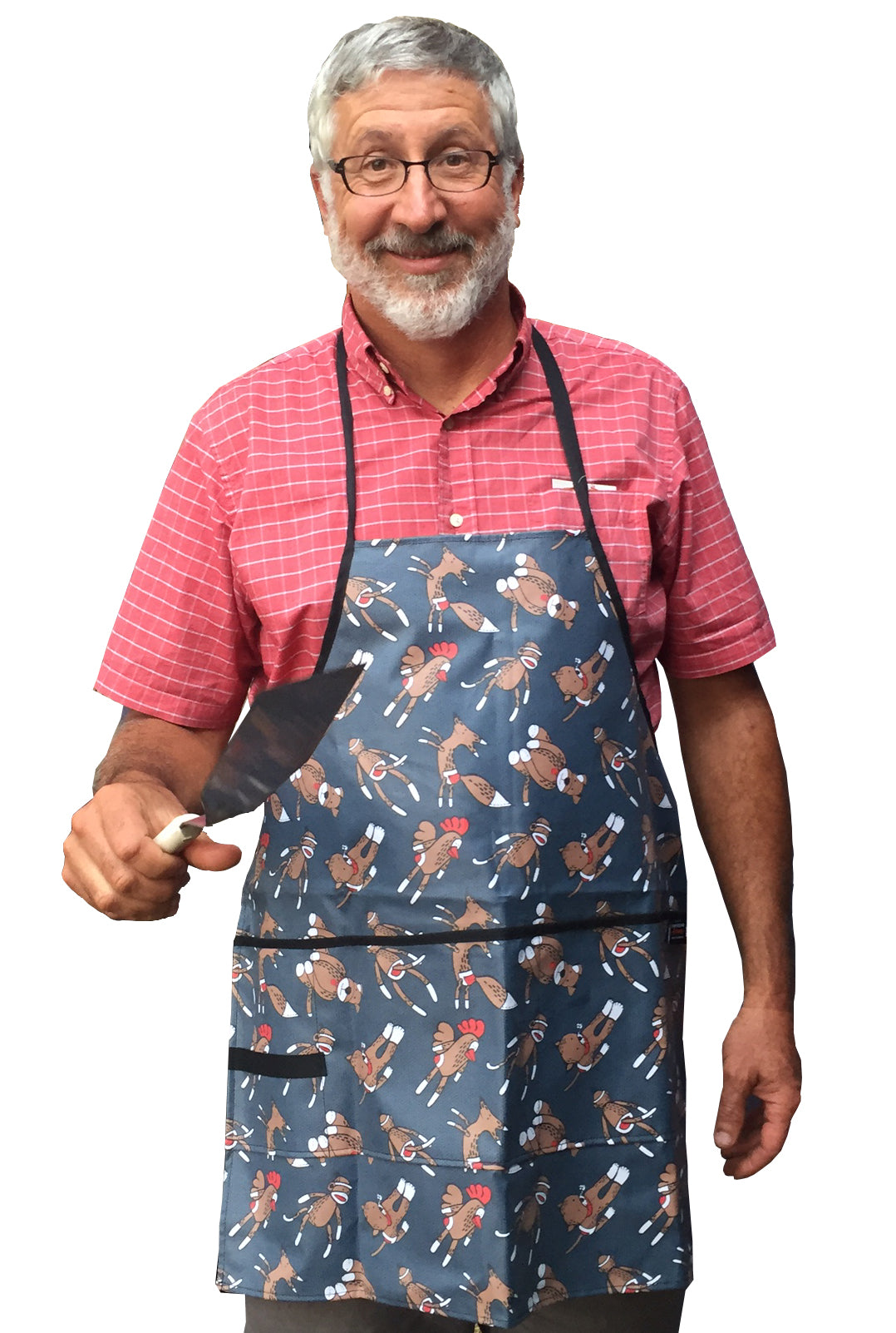 We have a new employee - a man who loves to cook!