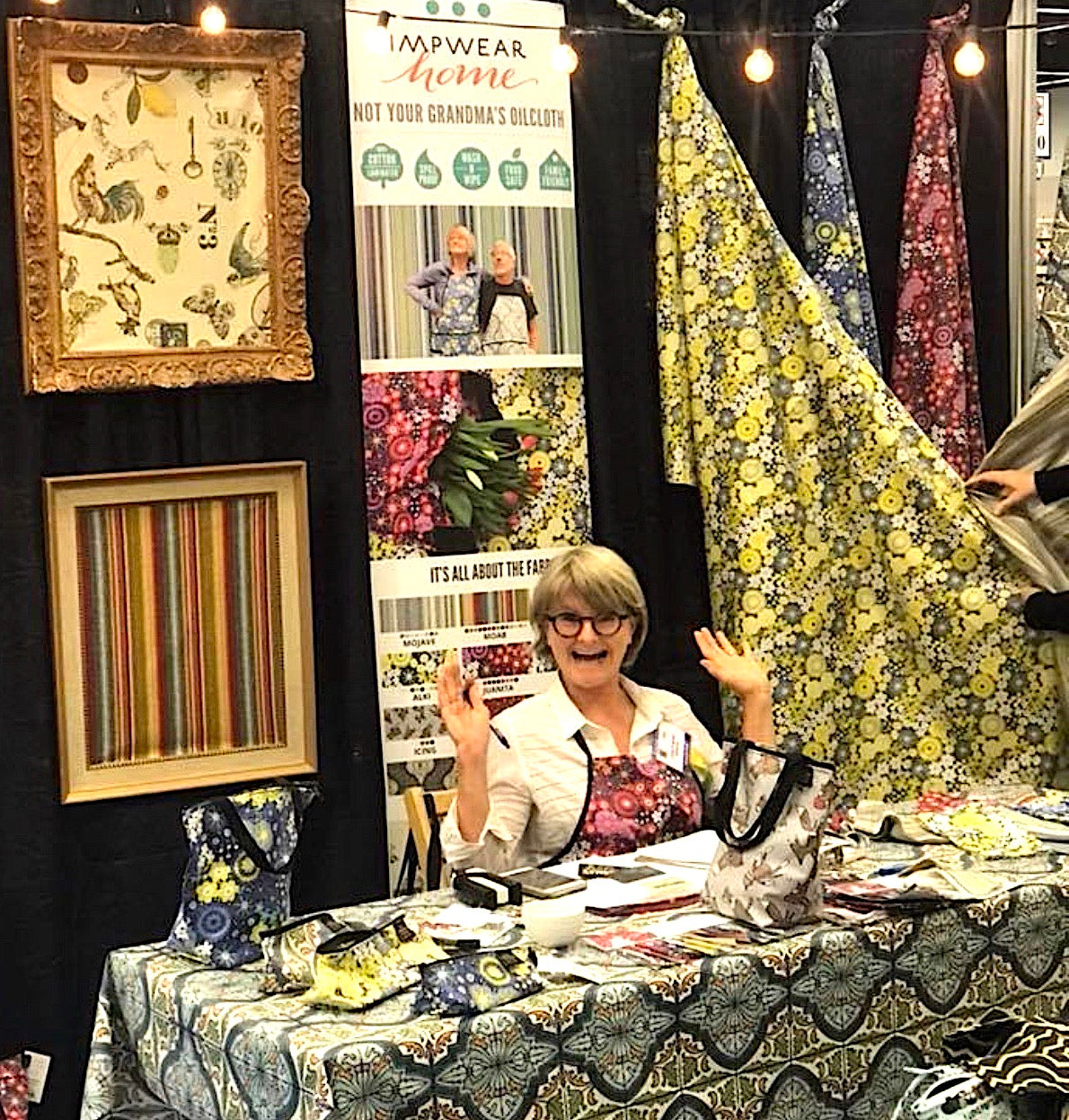 #quiltmarket Portland Quilt Market 2018 fabric sales
