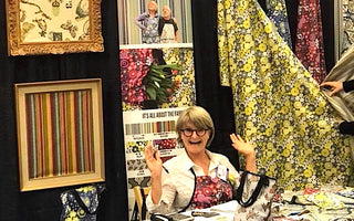 #quiltmarket Portland Quilt Market 2018 fabric sales