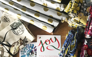 joy 2019 fabric designer napkins corporate gifts