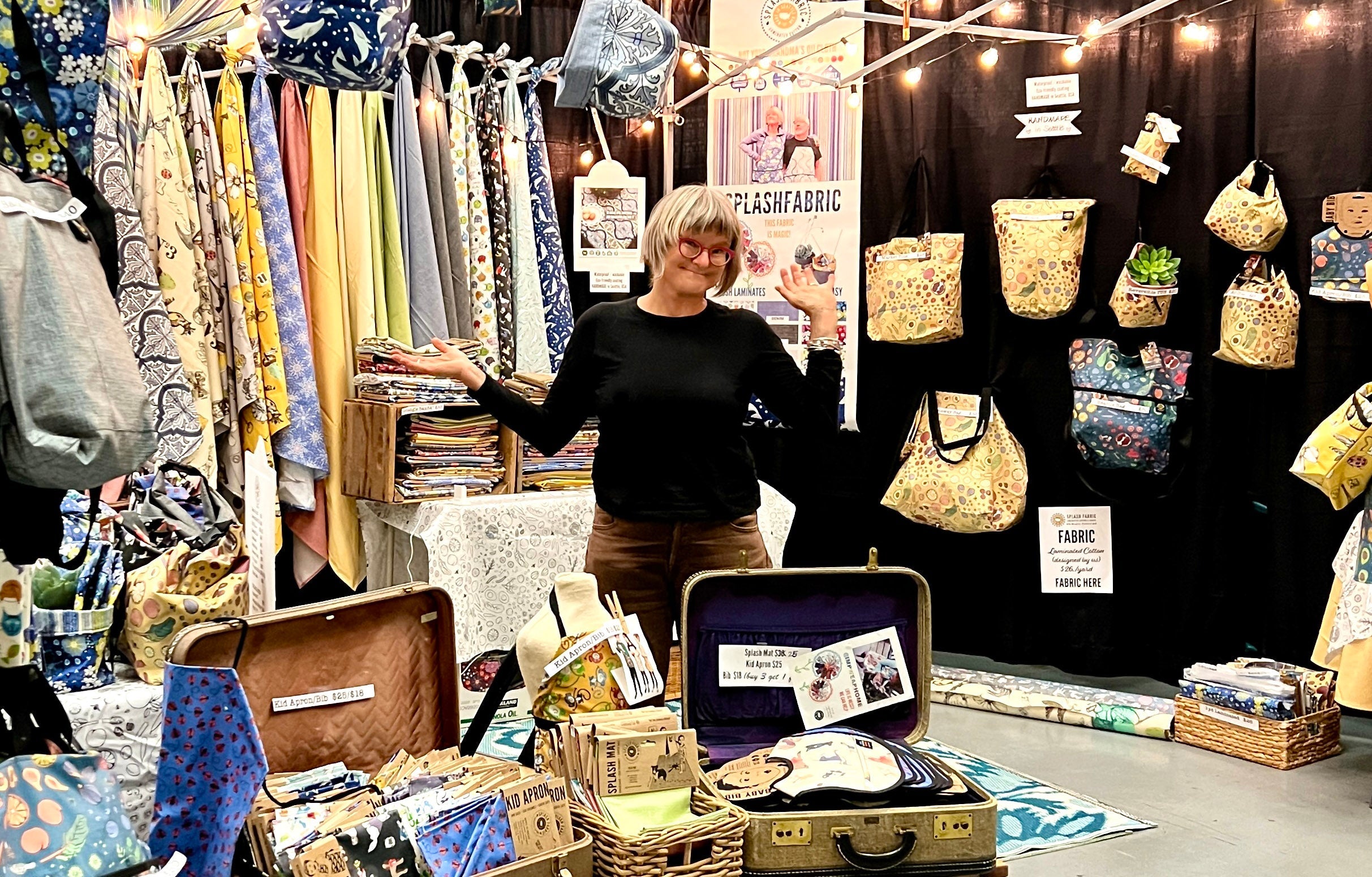 Splash Fabric will be at the Sew Expo next week!