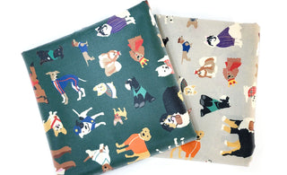 Introducing the latest colorways of our popular dog print!
