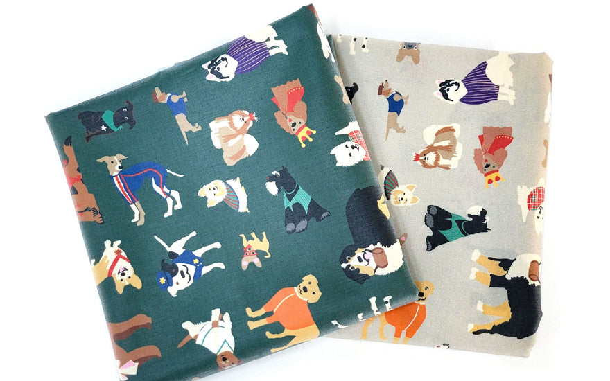 Introducing the latest colorways of our popular dog print!