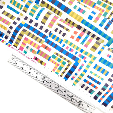 MIRROR BALL Fabric - Laminated Cotton - by the 1/2 yard