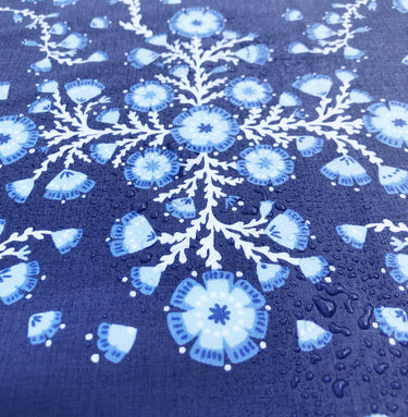 MONTEREY Fabric - Poppies -  Laminated Cotton - by the 1/2 yard