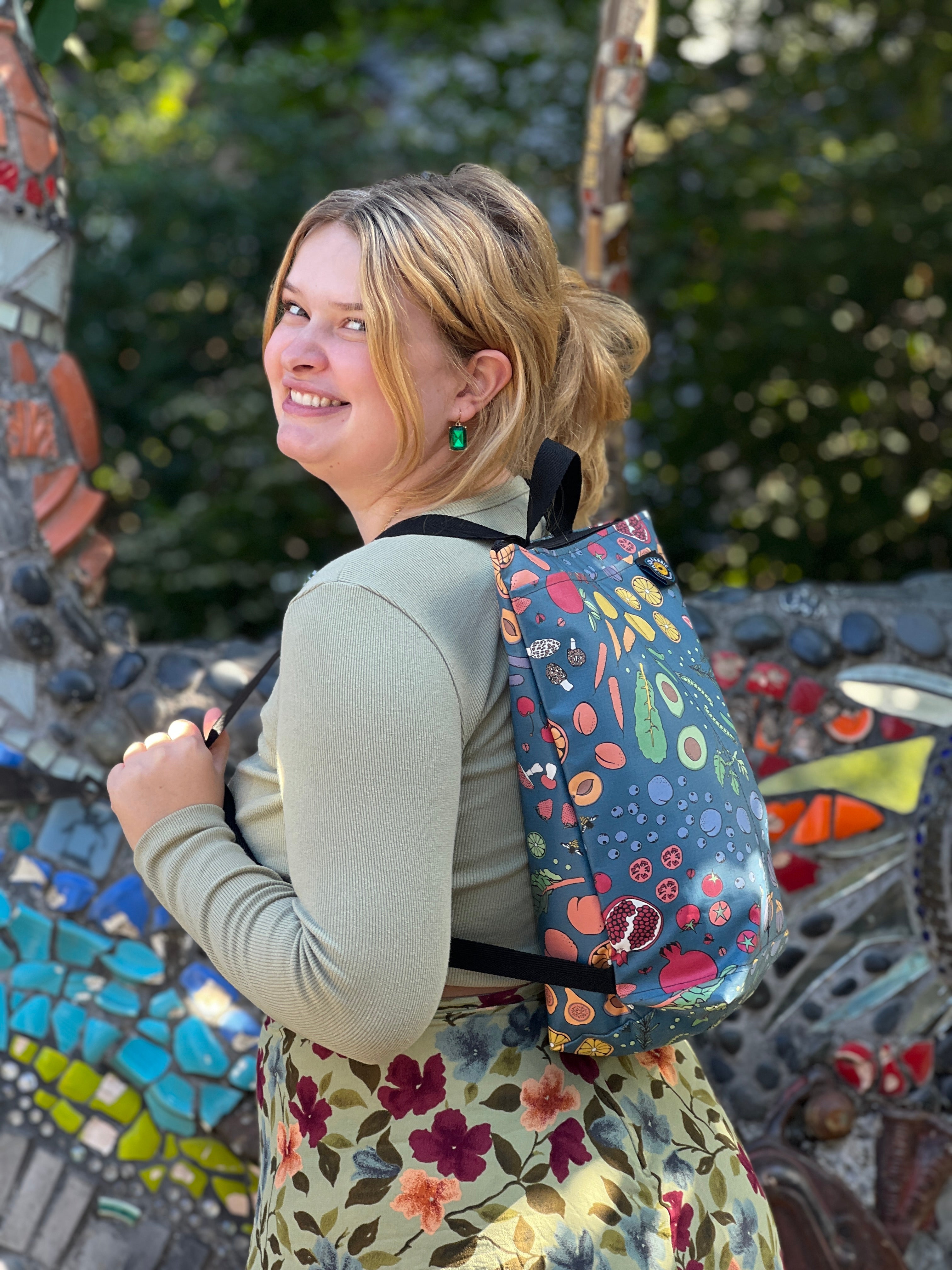 Splash Fabric Eco-friendly Backpacks