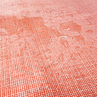 Peachy -  Laminated Cotton - by the 1/2 yard