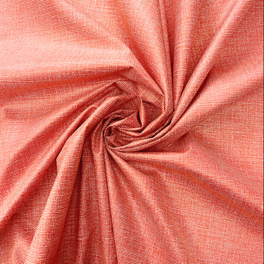 Peachy -  Laminated Cotton - by the 1/2 yard