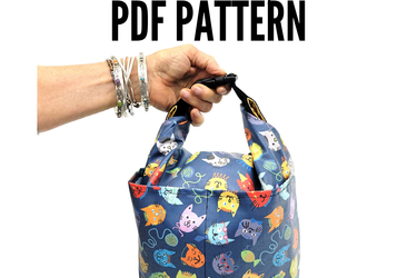 Sewing Pattern - Roll Up Tote