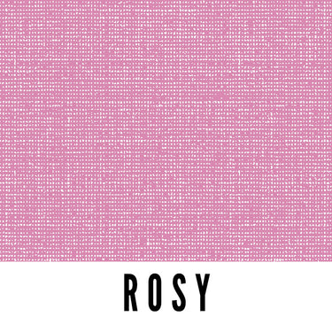 Rosy -  Laminated Cotton - by the 1/2 yard