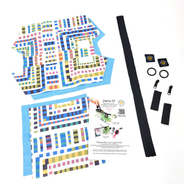 Kit - Zipper Pouch Sewing Kit