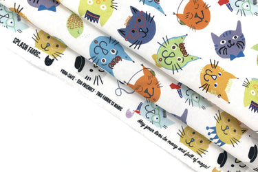 COOL CATS Fabric - 100% Cotton (Uncoated) - 10 Yard Roll