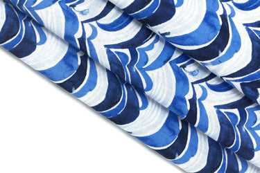 WAVES Fabric 10 Yard Roll - 100% Cotton (Uncoated)