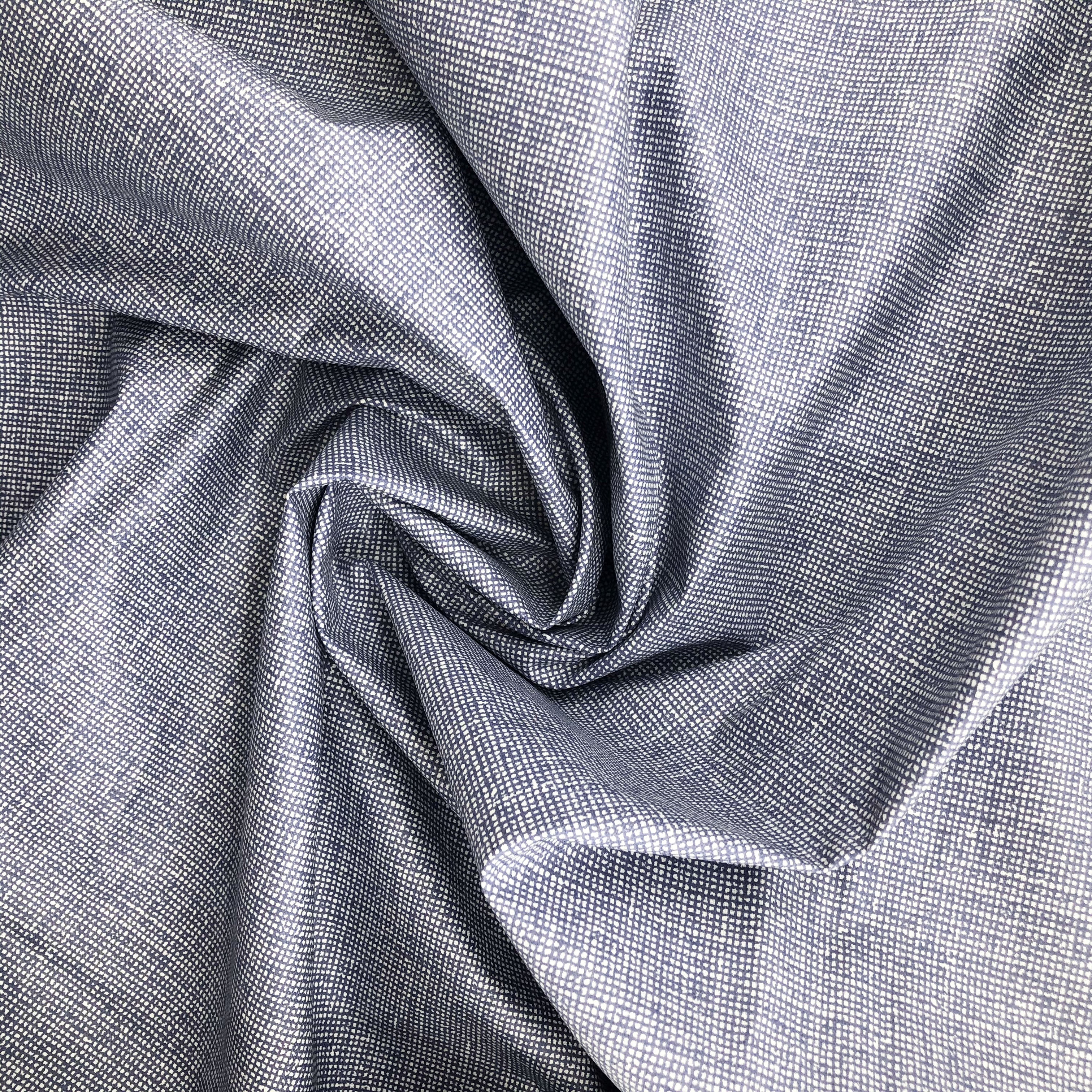 Indigo Solid Texture Chenille Upholstery Fabric by the Yard B3460 - KOVI  Fabrics