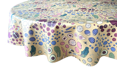 Custom Size ROUND Tablecloth